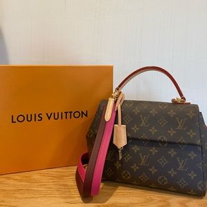 Authentic Louis Vuitton Cluny BB in Monogram